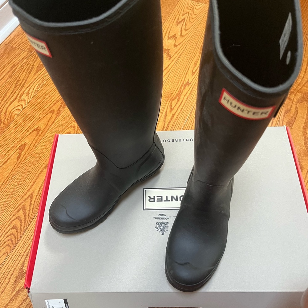 Hunter rain boots